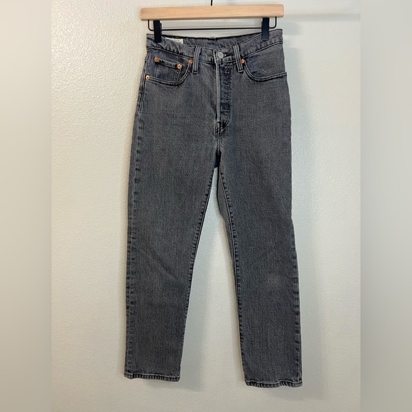 Levi’s Cropped Straight Leg Jeans W26 L26 - Picture 2 of 6